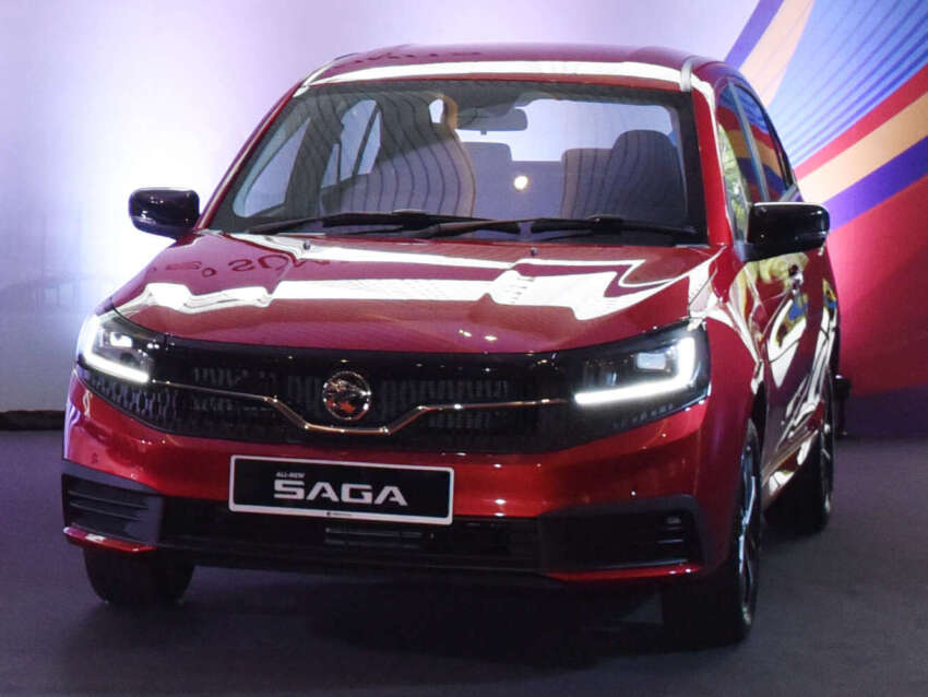 2026 Proton Saga MC3 revealed – new front fascia in Ruby Red, LED headlights, launching soon? 1987380