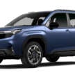 2026 Subaru Forester launched in Malaysia – 2.5i-S EyeSight fr RM221,500; CBU Japan; 185 PS 2.5L boxer