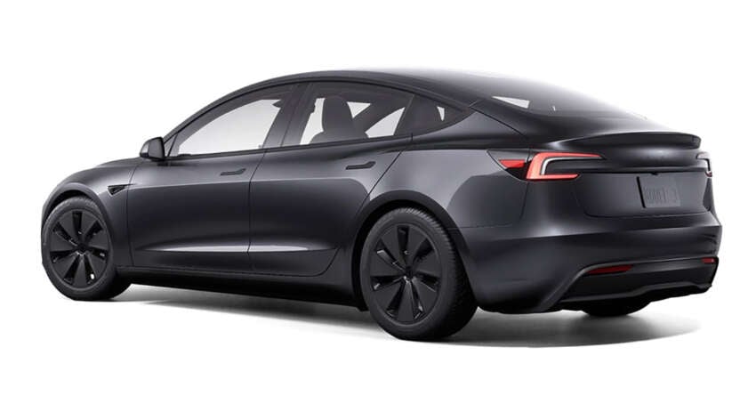 Tesla Model 3 Highland Long Range RWD masuk pasaran Malaysia – jarak gerak WLTP 750 km, RM185k 1978720