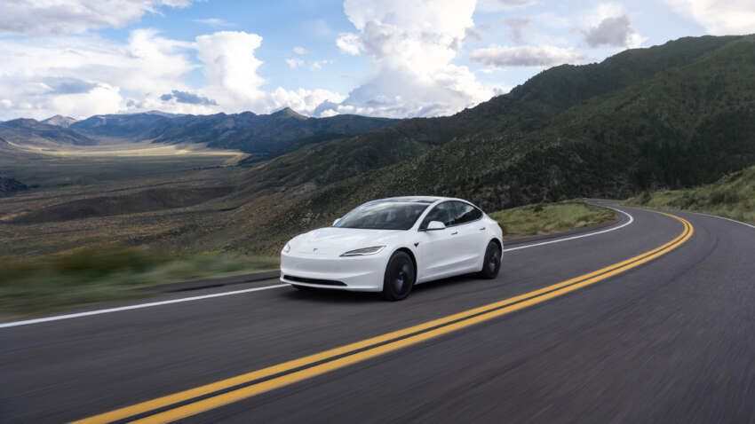 2026 Tesla Model Y, Model 3 Standard – decontented base models with up to 517 km range, no Autopilot 1980729