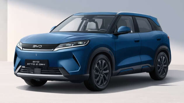 BYD Atto 2 DM-i revealed – PHEV SUV with up to 90 km EV range, 1,020 km total; coming to Malaysia?