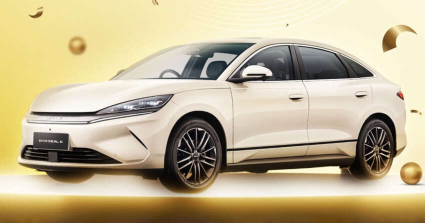 BYD Seal 6 EV in Malaysia gets Ivory Gold paint finish – limited to 100 units; Premium only; RM116,500 1989090