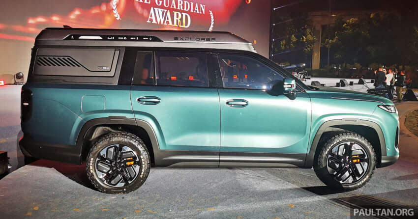 Chery T1TP concept shown in China – unibody pick-up truck converts to seven-seater SUV; to debut 1H 2026 1985112