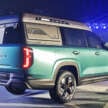 Chery Tiggo V debuts in Beijing – seven-seater SUV that can be reconfigured to a pick-up, in PHEV and ICE
