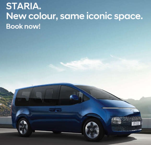 Hyundai Staria CKD open for booking in Malaysia – RM180k-RM268k, same price as CBU, 4 new colours