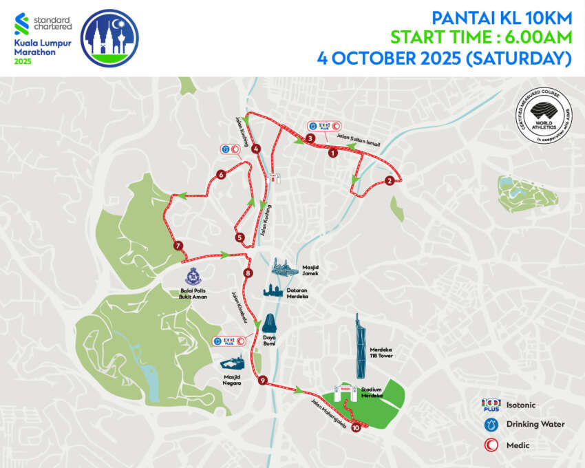 KL Standard Chartered Marathon 2025 – many roads in city centre, DUKE, AKLEH closed this weekend for run 1978248