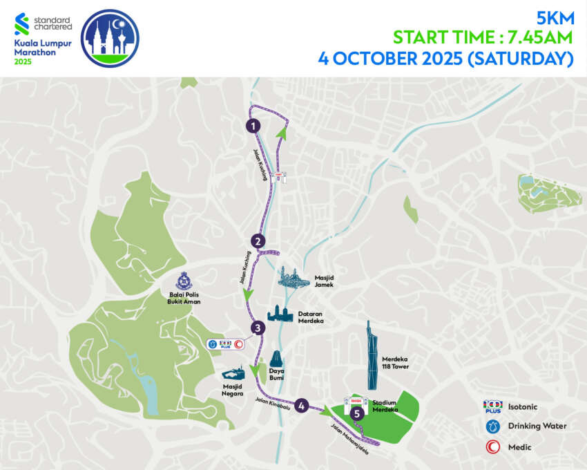 KL Standard Chartered Marathon 2025 – many roads in city centre, DUKE, AKLEH closed this weekend for run 1978247