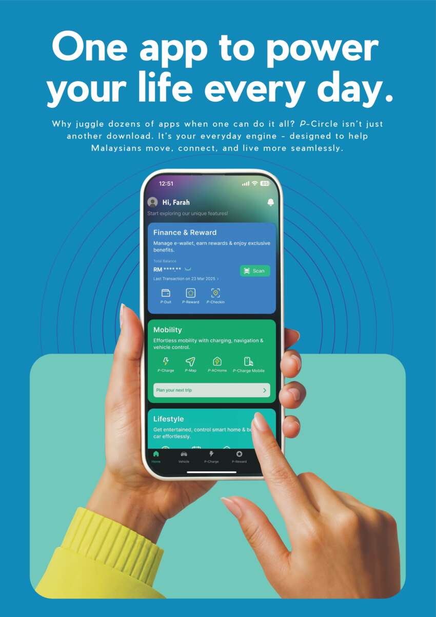 Perodua launches P-Circle super app – P Duit e-wallet for EV chargers, P Charge home camera, smartwatch 1982505
