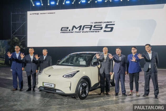 Proton eMas 5 dilancarkan – 2 varian, RM56,800-RM69,800, sehingga 116 PS, jarak gerak 325 km WLTP