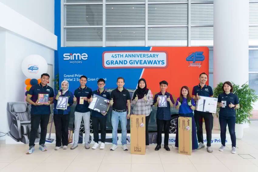 Sime Motors 45th Anniversary Grand Giveaways first winners announced – grand prize is BMW 2 Series GC 1990269