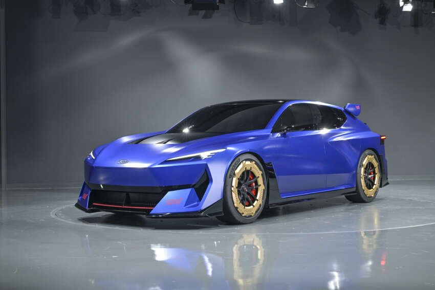 Subaru Performance-B and Performance-E STI concepts preview future petrol, electric WRX STIs 1989093