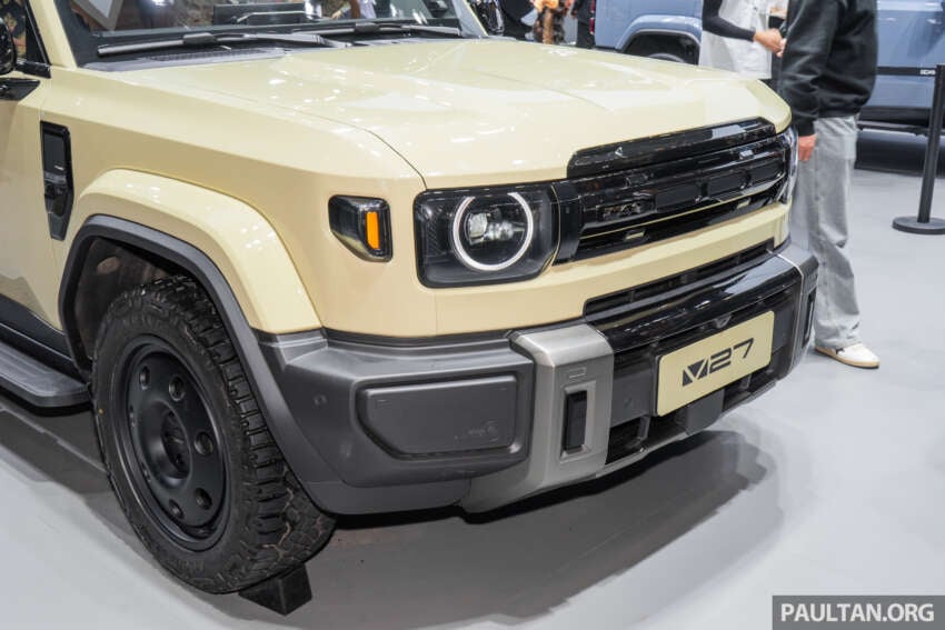 iCaur V27 debuts in Guangzhou – 5-seat D-segment REEV SUV with Land Cruiser styling, 200 km EV range 2003085