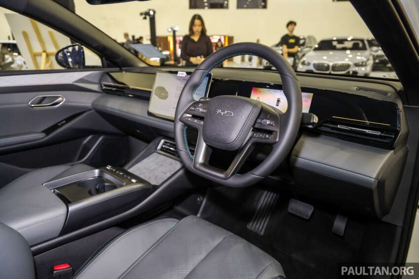 BYD Seal 6 EV in Ivory Gold at ACE 2025 – Premium only, same price at RM116,500; limited to 100 units 1995744