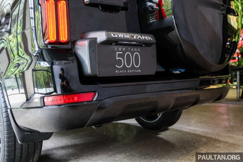 GWM Tank 500 HEV Black Edition in Malaysia – flagship SUV gets a full black exterior, RM336,800 1994495