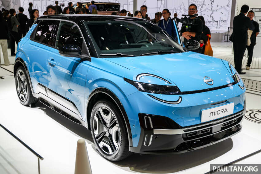 Nissan Micra EV shown in Japan – sixth-gen hatch is now an EV with up to 418 km of WLTP range, 150 PS 1996727