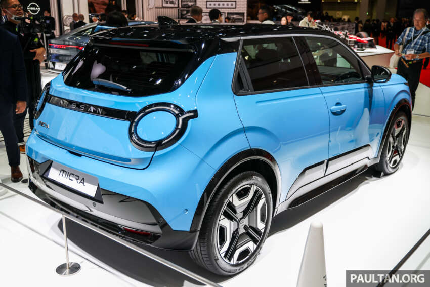 Nissan Micra EV shown in Japan – sixth-gen hatch is now an EV with up to 418 km of WLTP range, 150 PS 1996728