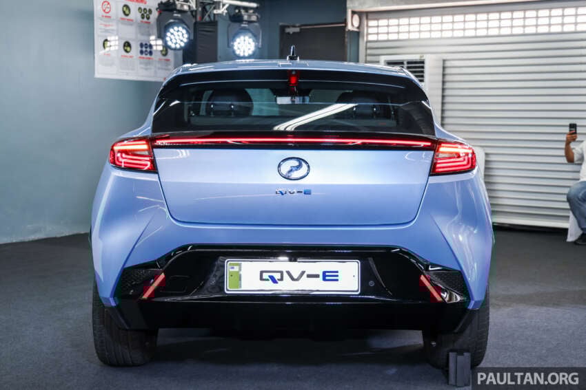 Perodua QV-E launched – first homegrown EV, Magna Steyr input, 0-100 7.5s, 445 km NEDC range, RM80k 2005698