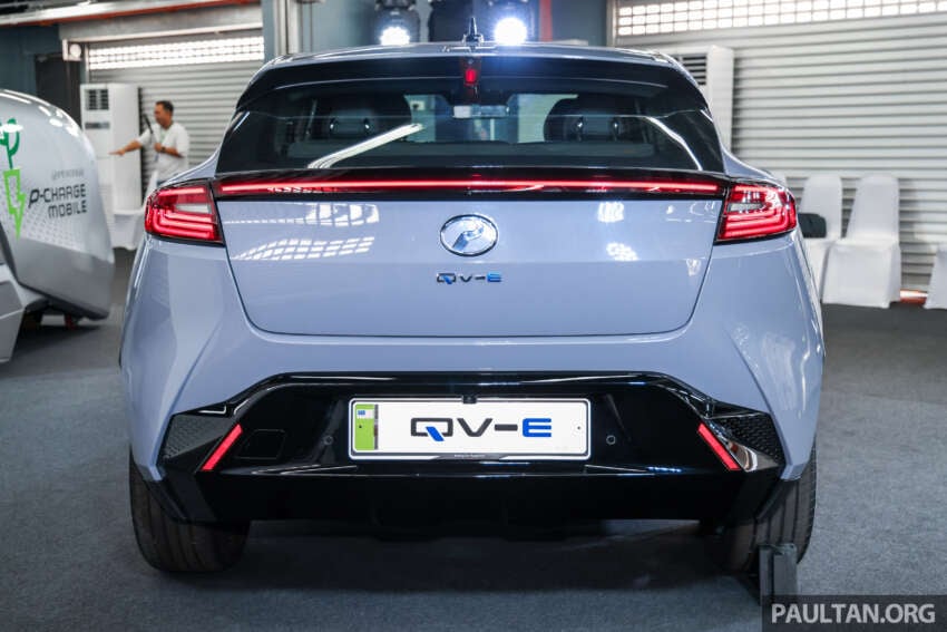Perodua QV-E launched – first homegrown EV, Magna Steyr input, 0-100 7.5s, 445 km NEDC range, RM80k 2005703