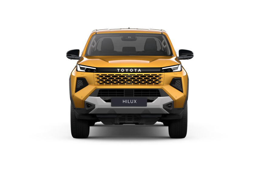2026 Toyota Hilux Travo – heavy facelift, 2.8L diesel standard, EV with 240 km WLTP range, RM99k-RM192k 1996617