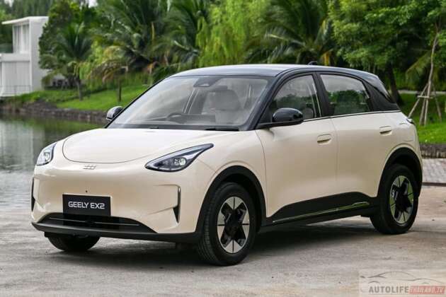 Geely EX2 priced at RM51k-55k equivalent in Thailand – top model is cheaper than base Proton eMas 5