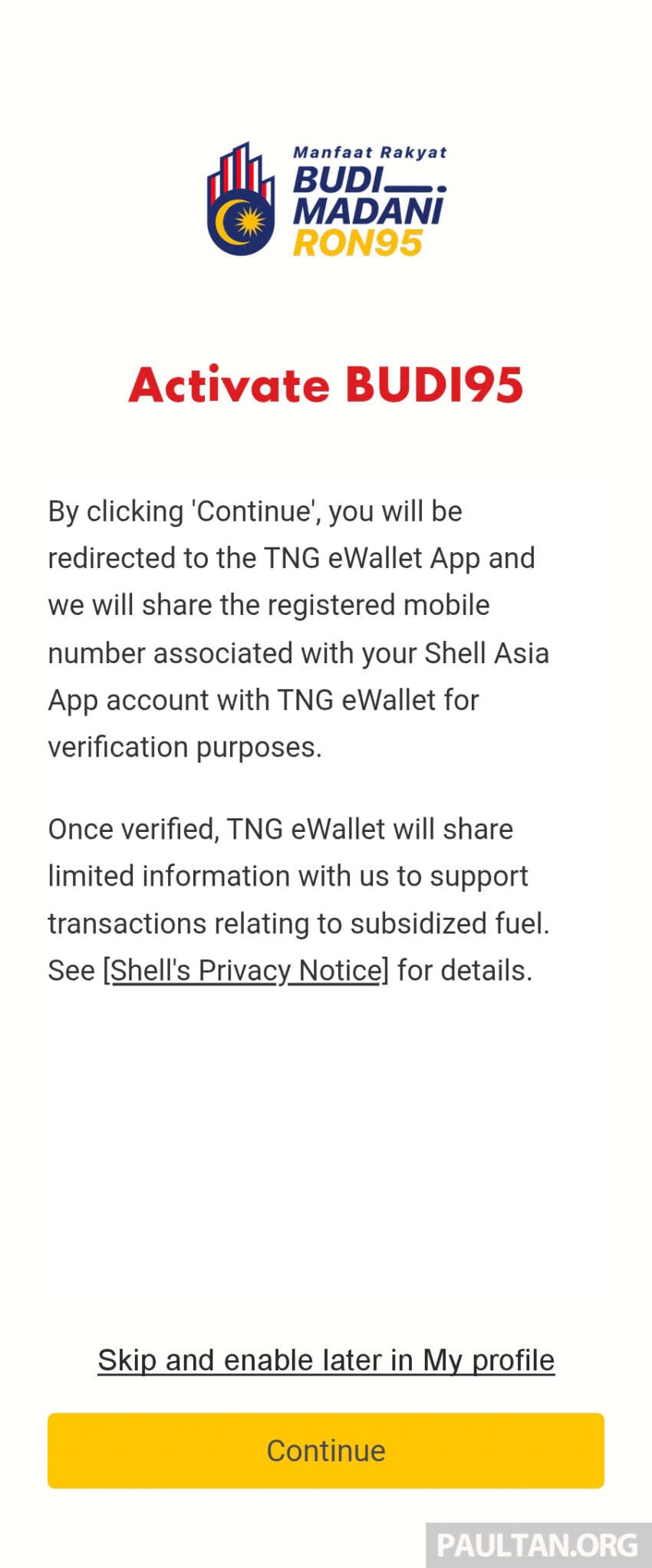Shell App now Budi95-integrated – access subsidised RON 95 petrol without needing to fish out your MyKad 2004562