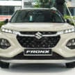 Suzuki Fronx Hybrid launched in Malaysia – 1.5L four-cylinder, ADAS, CBU Indonesia; RM148k on-the-road