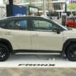 Suzuki Fronx Hybrid launched in Malaysia – 1.5L four-cylinder, ADAS, CBU Indonesia; RM148k on-the-road