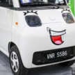CAM EV Microvan – target launch in Malaysia 2Q 2026, based on Nextem Vaquita, single seater, est RM65,000