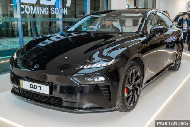 Dongfeng 007 Malaysia preview – EV sedan, up to 544 PS, 0-100 km/h 3.9 secs, 650 km CLTC, Q1 2026 launch