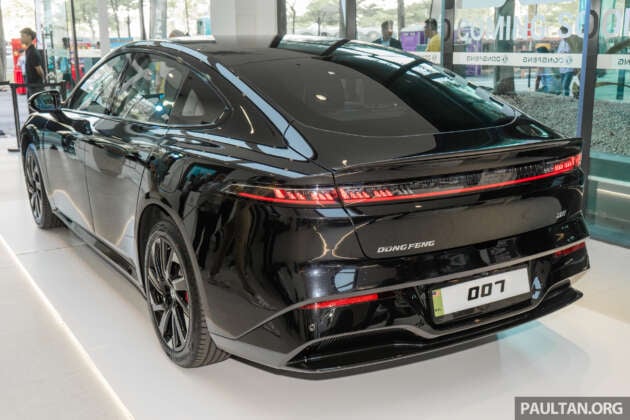 Dongfeng 007 Malaysia preview – EV sedan, up to 544 PS, 0-100 km/h 3.9 secs, 650 km CLTC, Q1 2026 launch