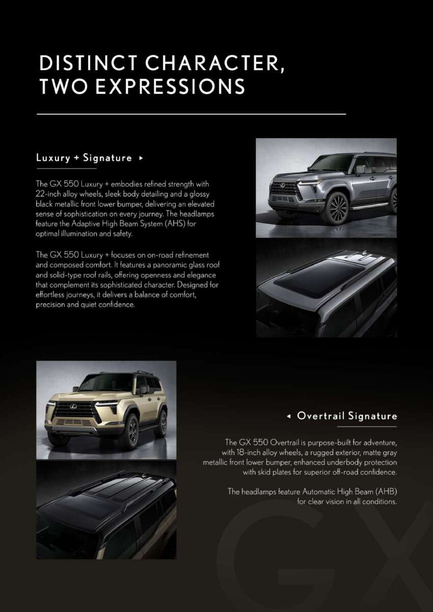 2026 Lexus GX550 in Malaysia – posh Toyota Land Cruiser Prado, 3.5L twin-turbo V6, from RM780k 2007614