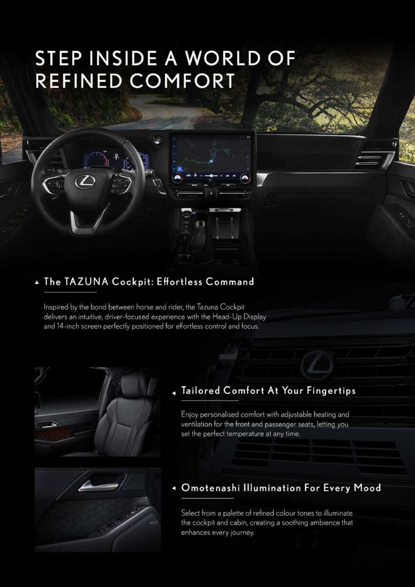 2026 Lexus GX550 in Malaysia – posh Toyota Land Cruiser Prado, 3.5L twin-turbo V6, from RM780k 2007611