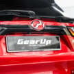 Perodua Traz with GearUp official accessories range – one-year warranty, available on instalment plan
