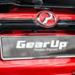 Perodua Traz with GearUp official accessories range – one-year warranty, available on instalment plan