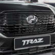 Perodua Traz 2026 dilancar di M’sia — kembar Toyota Yaris Cross, 1.5L NA CVT, varian X/H, dari RM76k