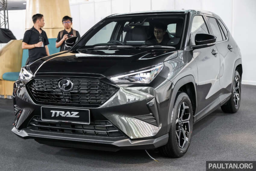 Perodua Traz 2026 dilancar di M’sia — kembar Toyota Yaris Cross, 1.5L NA CVT, varian X/H, dari RM76k 2013938