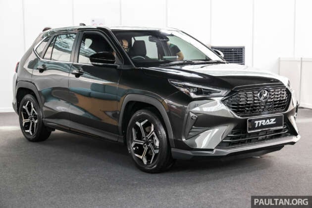 Perodua Traz 2026 dilancar di M’sia — kembar Toyota Yaris Cross, 1.5L NA CVT, varian X/H, dari RM76k