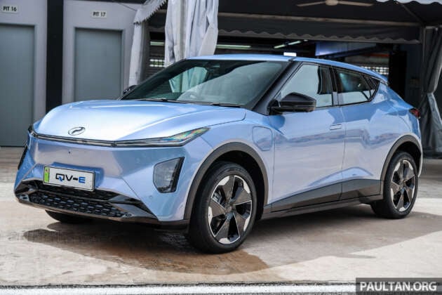 Perodua QV-E dirasmi — EV Malaysia, input Magna Steyr, 0-100 km/j  7.5 saat, jarak 445 km NEDC, RM80k