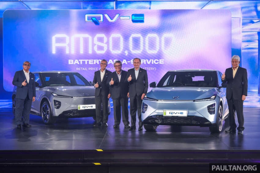Perodua QV-E launched – first homegrown EV, Magna Steyr input, 0-100 7.5s, 445 km NEDC range, RM80k 2006725