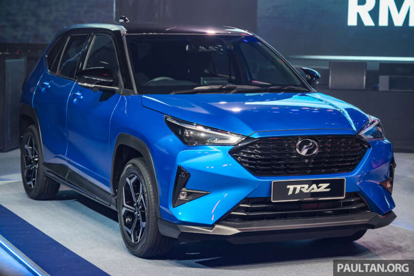 Perodua Traz 2026 dilancar di M’sia — kembar Toyota Yaris Cross, 1.5L NA CVT, varian X/H, dari RM76k 2015723