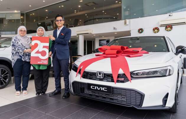 Honda Malaysia’s 25th anniversary campaign Nov winners take home Civic 1.5L RS and CR-V e:HEV RS
