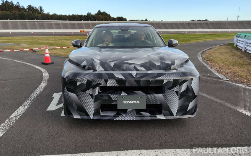 Honda next-gen mid-size platform for Civic/CR-V and new mid-size e:HEV hybrid system sampled in Japan 2007896