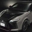 Lexus RZ600e F Sport Performance – based on 550e F Sport but with 426 PS; 20 mm lower, 20-inch brakes