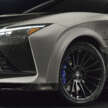 Lexus RZ600e F Sport Performance – based on 550e F Sport but with 426 PS; 20 mm lower, 20-inch brakes