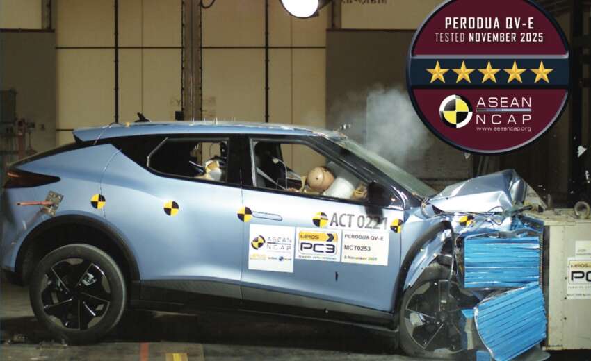 Perodua QV-E EV scores 5-star ASEAN NCAP rating – 88.36 pts beats Toyota Yaris Cross a.k.a. P2 Nexis/Traz 2007416