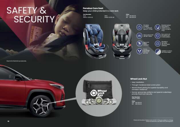 Perodua Traz with GearUp official accessories range – one-year warranty, available on instalment plan