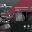 Perodua Traz with GearUp official accessories range – one-year warranty, available on instalment plan