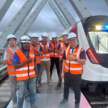 Ujian pertama RTS Link dari depot ke sempadan lancar