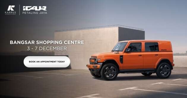 Experience the iCAUR V23 at BSC, get complimentary RM3,000 car detailing exclusively from iCAUR PJ