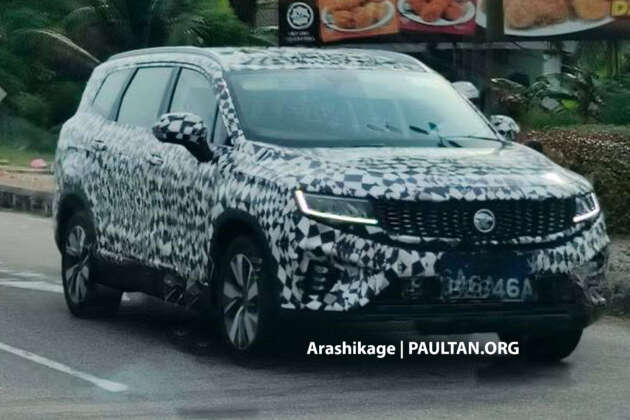 2026 Proton X90 MC1 spied, likely to get new 1.5T i-GT 4-cyl engine, same looks, no more 48V mild-hybrid
